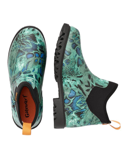 Prym1 Typhoon Turquoise Coloured Gateway1 Ascot Lady 6 3mm Boots on white background #colour_prym1-typhoon-turquoise