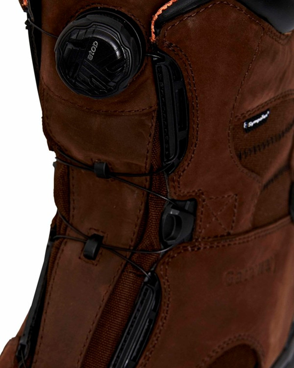 Dark Brown Coloured Gateway1 Deer Stalker 10" 400g G1 Speed-Lacing Boots on white background #colour_dark-brown
