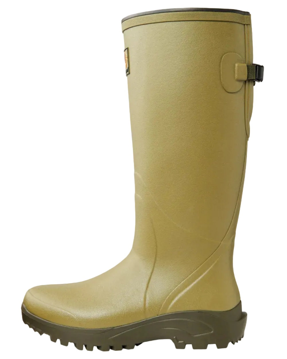 Cedar Olive Coloured Gateway1 Field Master 18" 3mm Wellingtons on white background #colour_cedar-olive