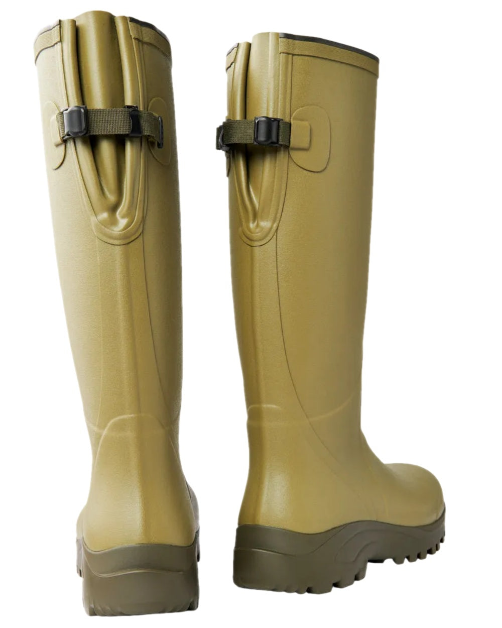 Cedar Olive Coloured Gateway1 Field Master 18" 3mm Wellingtons on white background #colour_cedar-olive