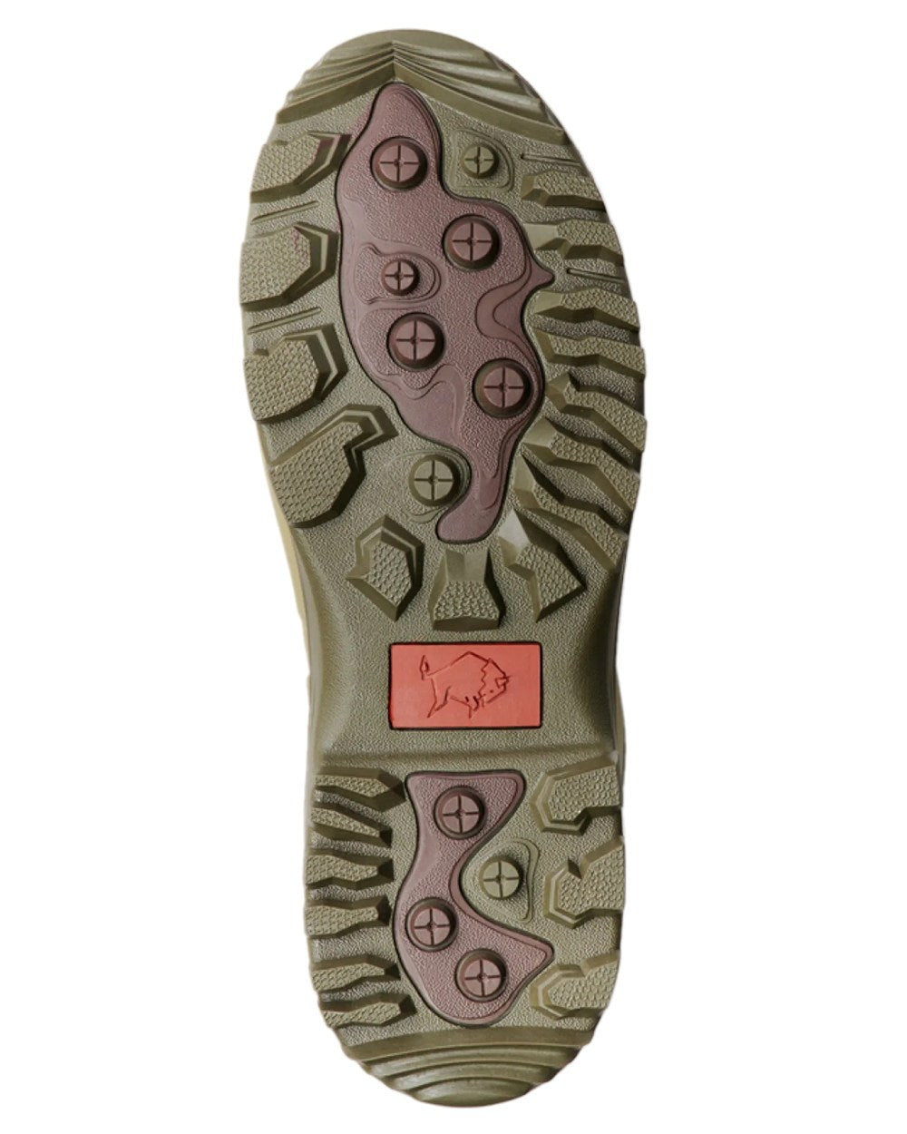 Cedar Olive Coloured Gateway1 Field Master Lady 17" 3mm Wellingtons on white background #colour_cedar-olive