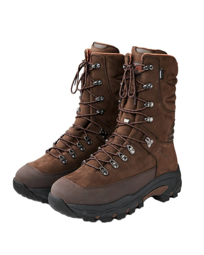Dark Brown Coloured Gateway1 Fiordland II 11" Boots on white background #colour-dark-brown