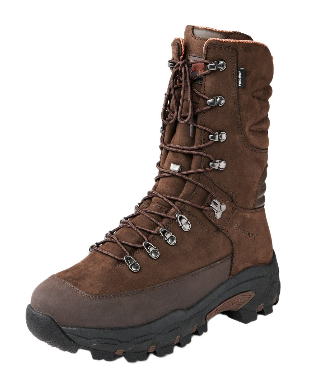 Dark Brown Coloured Gateway1 Fiordland II 11" Boots on white background #colour-dark-brown