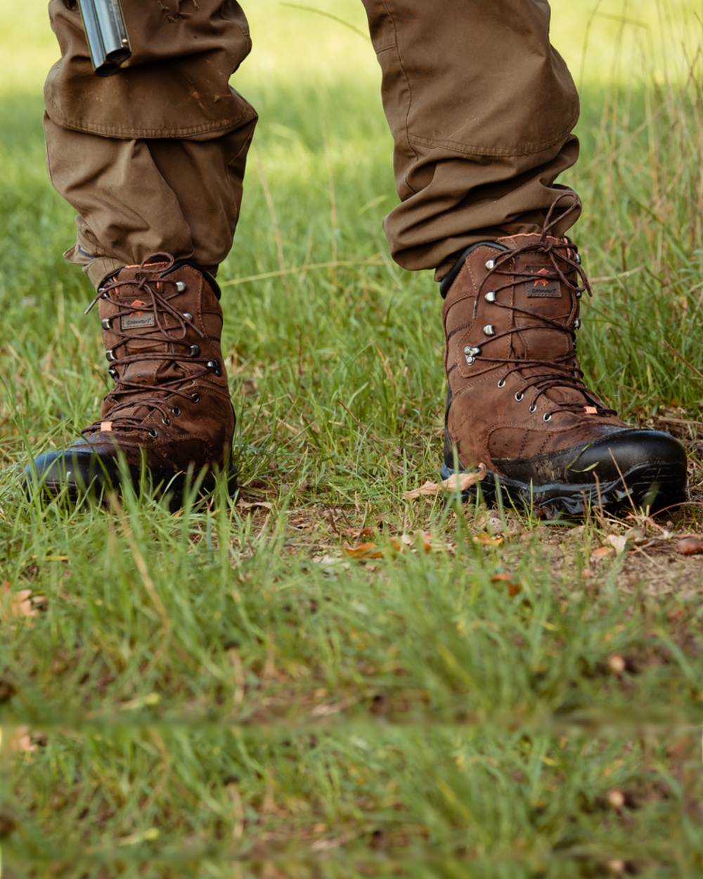 Dark Brown Coloured Gateway1 Fiordland II 11" Boots on outdoor background #colour-dark-brown