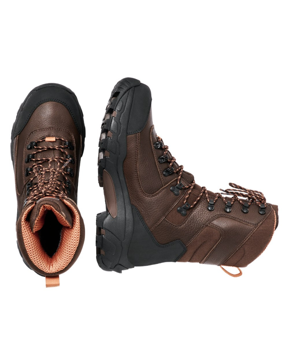 Dark Brown coloured Gateway1 Game Tracker 10" Boots on white background #colour_dark-brown