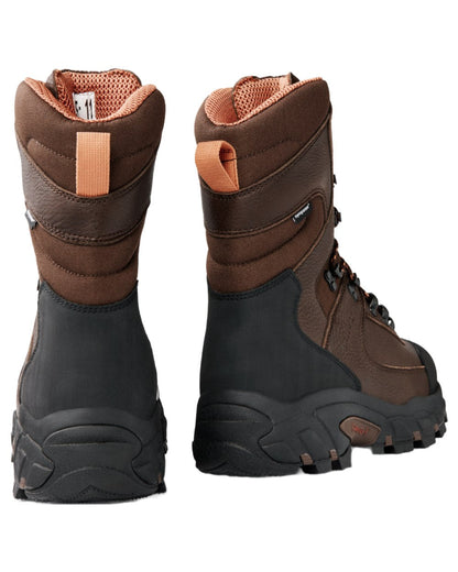 Dark Brown coloured Gateway1 Game Tracker 10" Boots on white background #colour_dark-brown