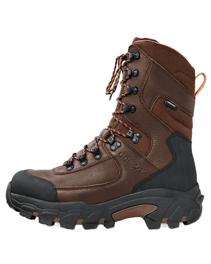 Dark Brown coloured Gateway1 Game Tracker 10" Boots on white background #colour_dark-brown
