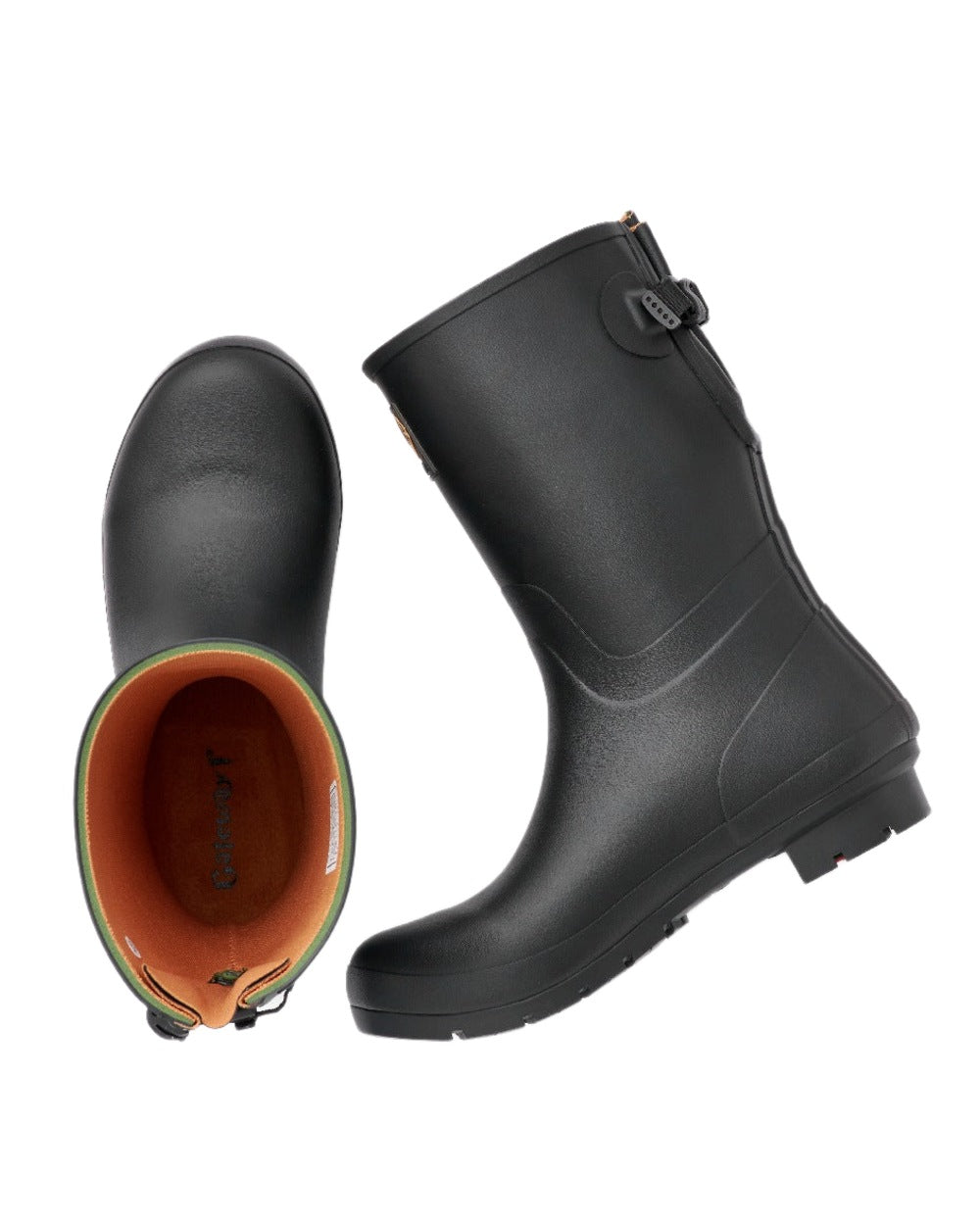 Black Coloured Gateway1 Goodwood Lady 11 3mm Boots on white background #colour_black