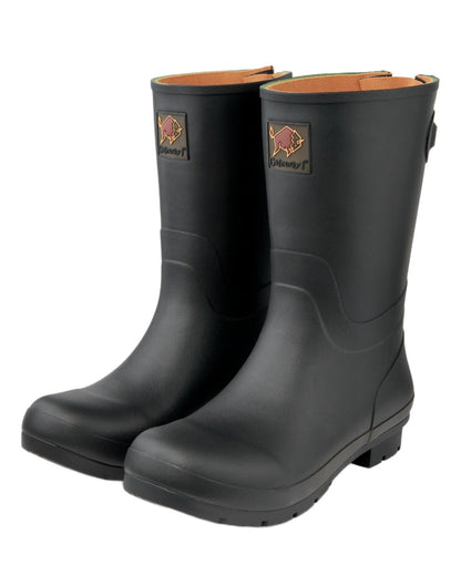 Black Coloured Gateway1 Goodwood Lady 11 3mm Boots on white background #colour_black