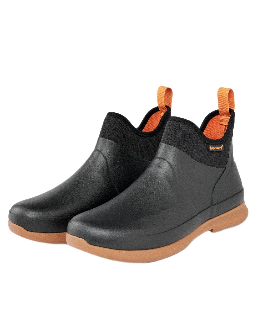 Black Coloured Gateway1 Jodhpur Lady 6" 4mm Boots on white background #colour_black