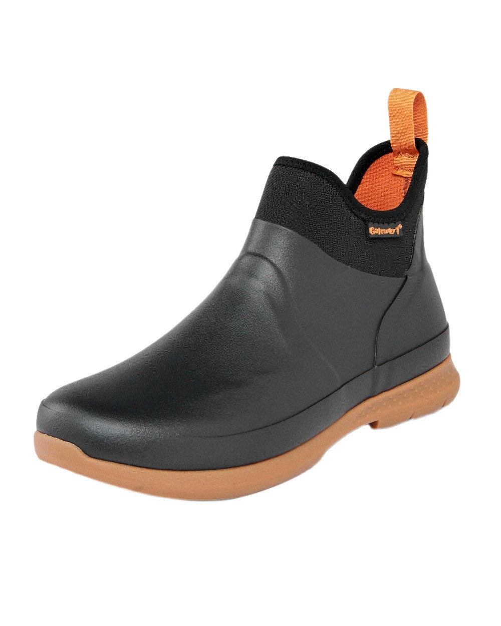Black Coloured Gateway1 Jodhpur Lady 6" 4mm Boots on white background #colour_black