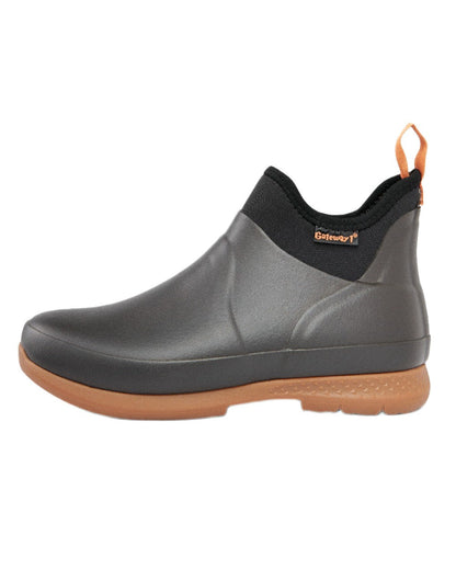 Dark Brown Coloured Gateway1 Jodhpur Lady 6" 4mm Boots on white background #colour_dark-brown