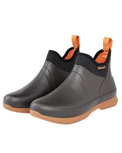 Dark Brown Coloured Gateway1 Jodhpur Lady 6" 4mm Boots on white background #colour_dark-brown