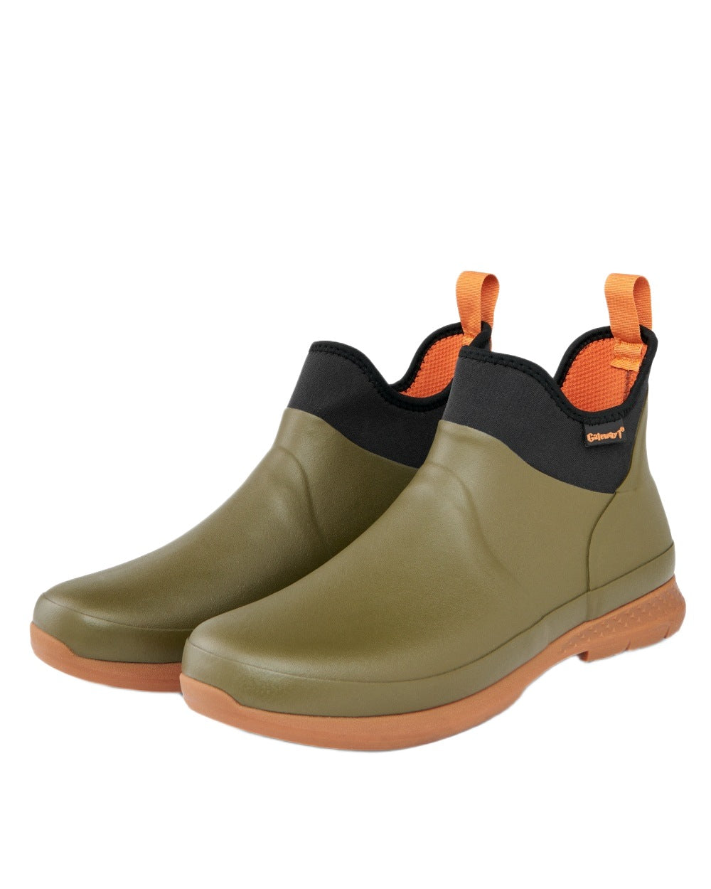Olive Coloured Gateway1 Jodhpur Lady 6" 4mm Boots on white background #colour_olive