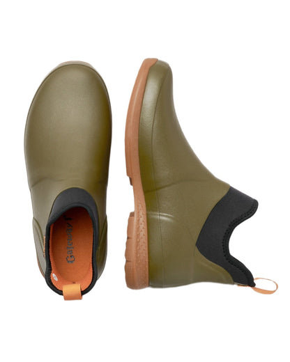 Olive Coloured Gateway1 Jodhpur Lady 6" 4mm Boots on white background #colour_olive