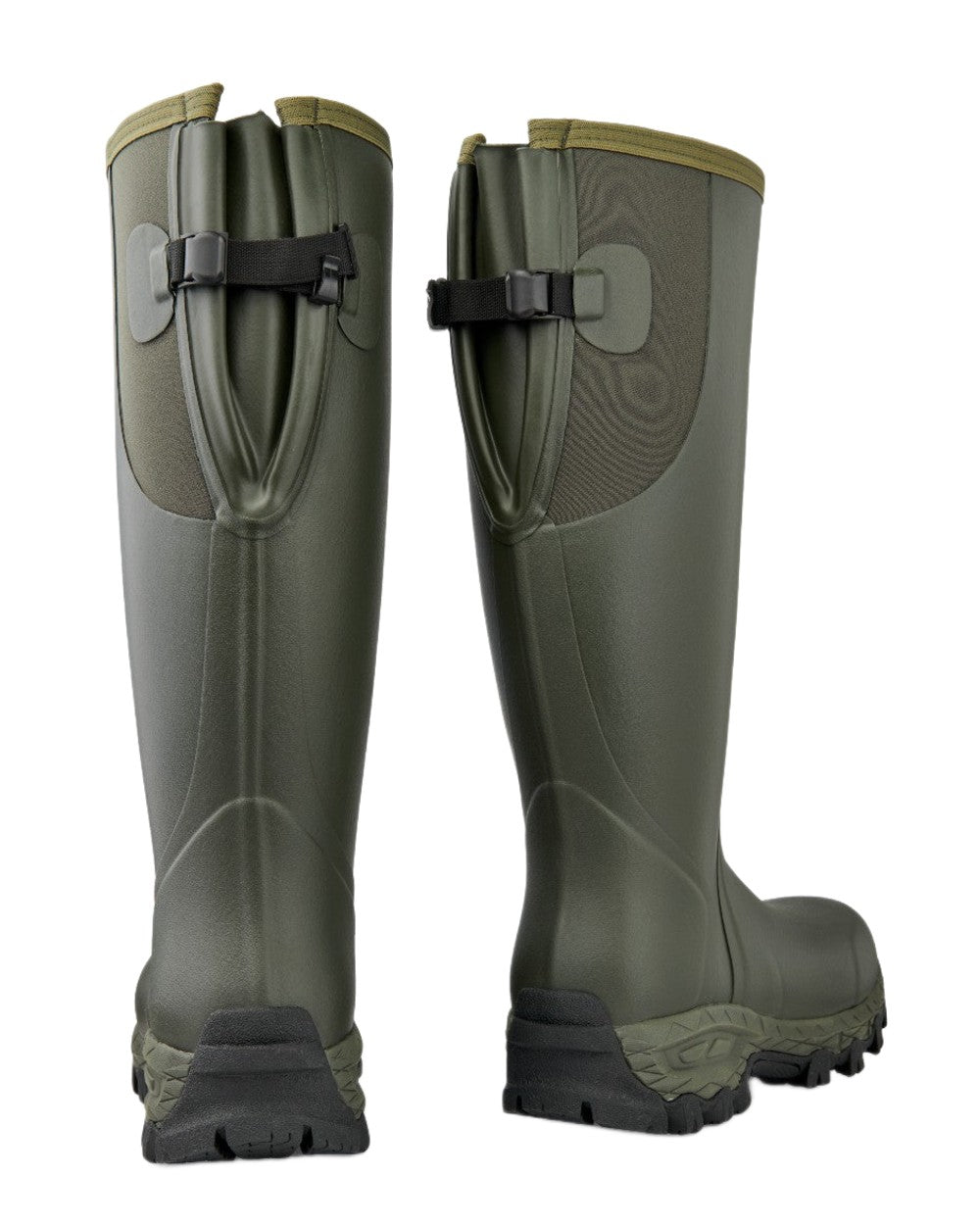 Dark Green Coloured Gateway1 Moor Country 18" 3mm Wellingtons on white background #colour_dark-green