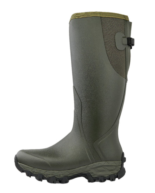 Dark Green Coloured Gateway1 Moor Country 18" 3mm Wellingtons on white background #colour_dark-green