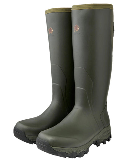 Dark Green Coloured Gateway1 Moor Country Lady 17" 3mm Boots on white background #colour_dark-green