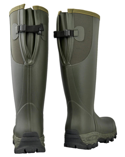 Dark Green Coloured Gateway1 Moor Country Lady 17" 3mm Boots on white background #colour_dark-green