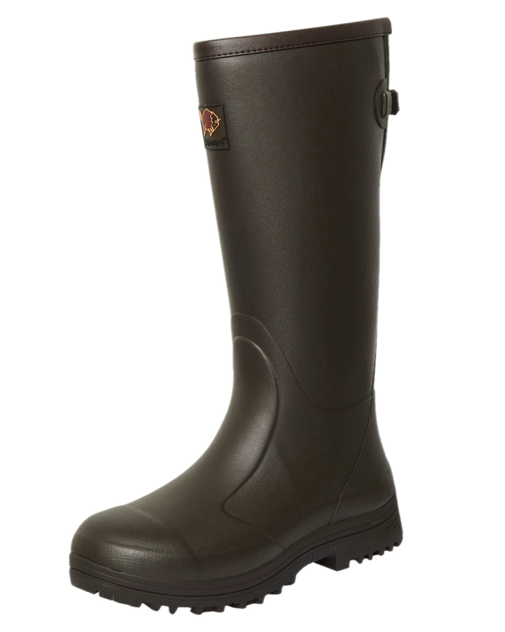 Dark Brown Coloured Gateway1 Pheasant Game 18" 5mm Wellingtons on white background #colour_dark-brown