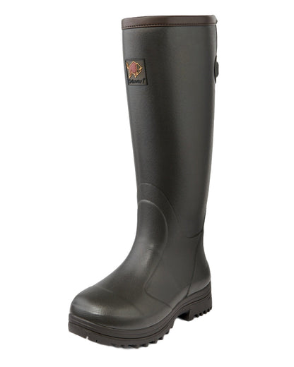 Dark Brown Coloured Gateway1 Pheasant Game Lady 17" 5mm Wellingtons on white background #colour_dark-brown