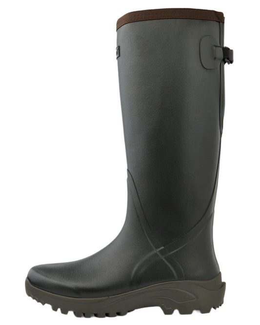 Khaki Coloured Gateway1 Sportsman II 18" Wellingtons on white background #colour_khaki