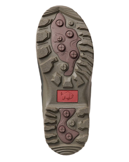 Khaki Coloured Gateway1 Sportsman II Lady 17" 4mm Wellingtons on white background #colour_khaki