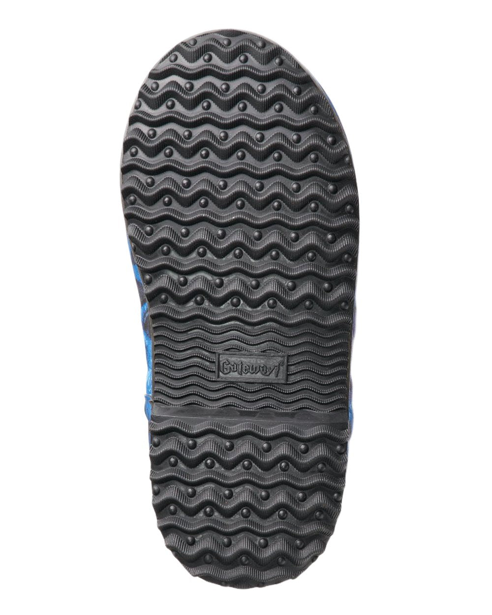 Prym1 Shore Line Blue Coloured Gateway1 Wetland Master Kids 12 7mm Wellingtons on white background #colour_prym1-shore-line-blue