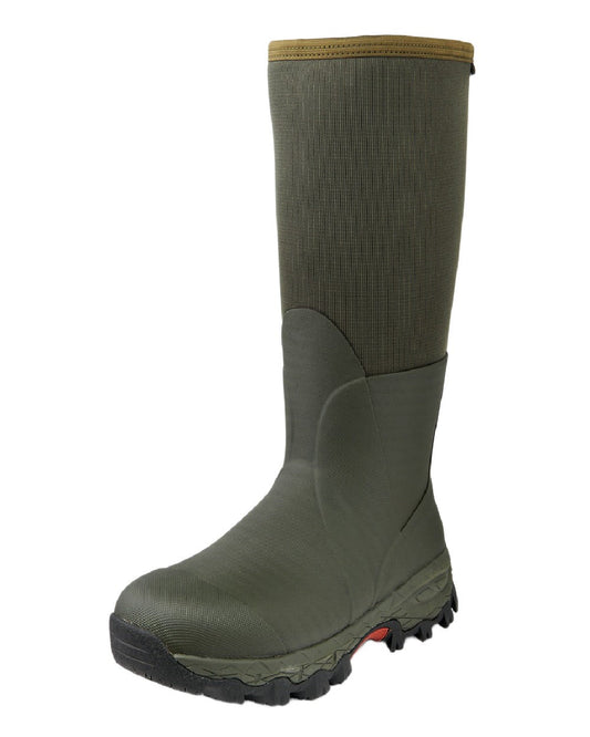 Dark Green Coloured Gateway1 Woodbeater 18" 7mm Wellingtons on white background #colour_dark-green