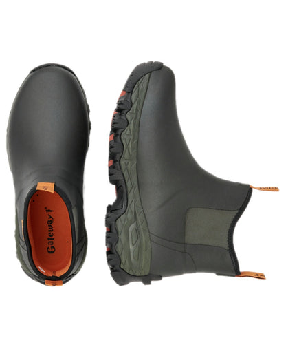 Forest Coloured Gateway1 Woodwalker 7" 4mm Boots on white background #colour_forest