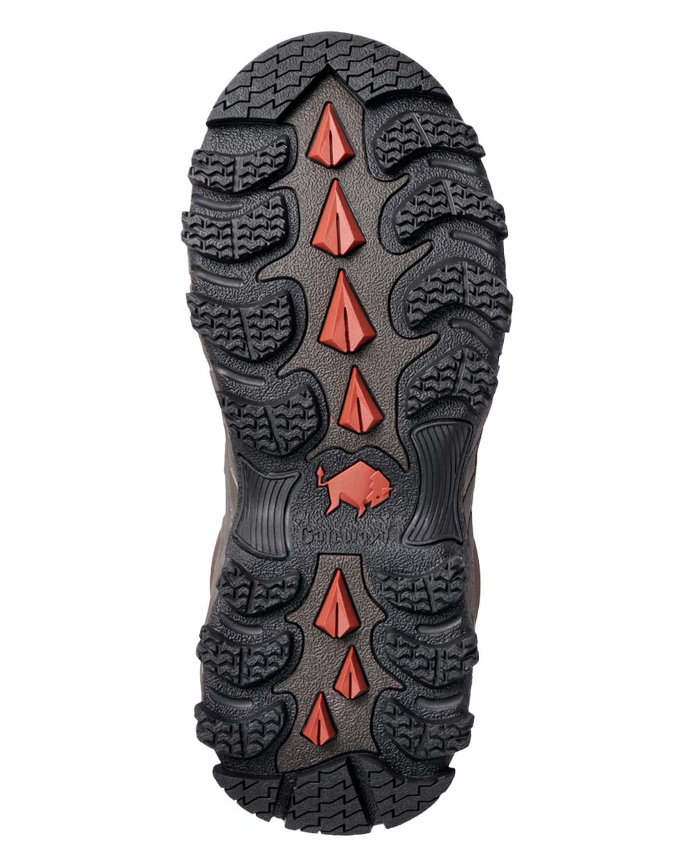 Dark Brown coloured Gateway1 Woodwalker Lady 17" 4mm Wellingtons Sole on White background #colour_dark-brown