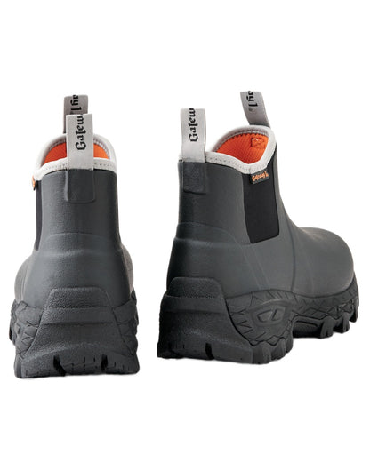 Black Coloured Gateway1 Woodwalker Lady 7" 4mm Boots on white background #colour_black
