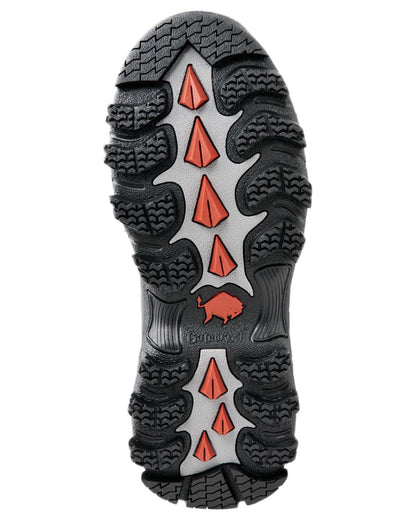 Black Coloured Gateway1 Woodwalker Lady 7" 4mm Boots on white background #colour_black