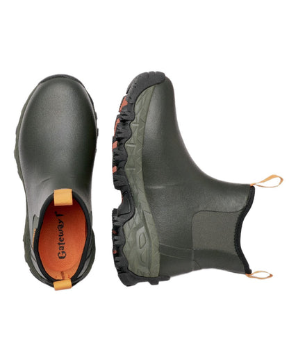 Forest Coloured Gateway1 Woodwalker Lady 7" 4mm Boots on white background #colour_forest