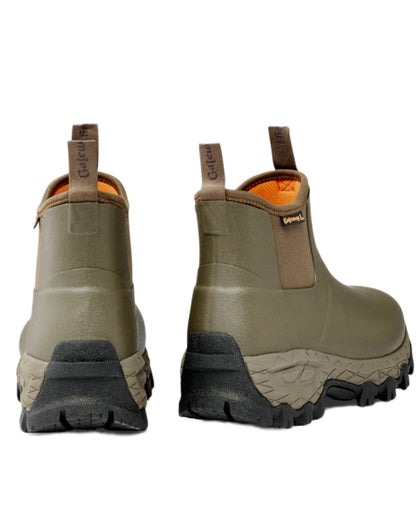 Walnut Coloured Gateway1 Woodwalker Lady 7" 4mm Boots on white background #colour_walnut