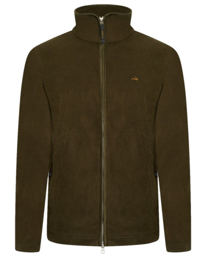 Fern Coloured Harehill Birtles Fleece Jacket on white background #colour_fern