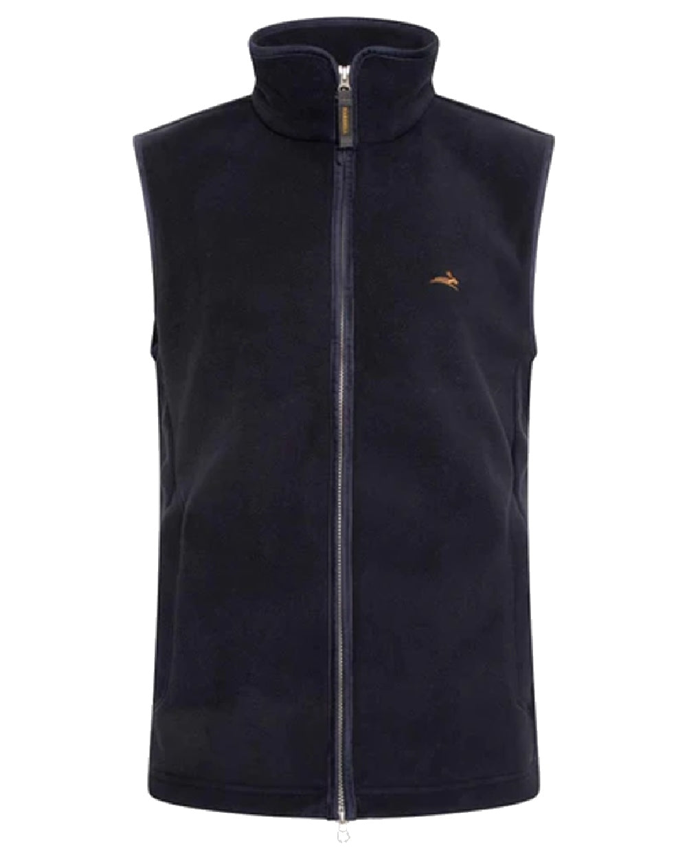 Midnight Coloured Harehill Birtles Gilet on white background #colour_midnight