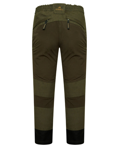Forest coloured Harehill Ridgegate Trousers With DWR on white background #colour_forest