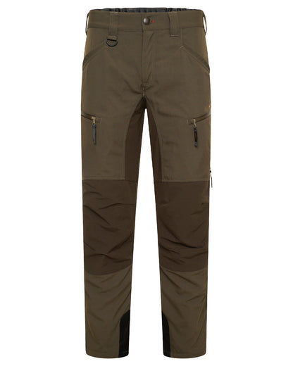 Forest Shade Coloured Harehill Waterproof Ridgegate Trousers on white background #colour_forest shade
