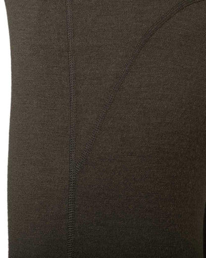 Shadow Brown Coloured Harkila All Season Long Johns Base Layer on white background #colour_shadow-brown