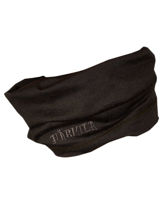 Shadow Brown Coloured Harkila All Seasons Roll Collar on white background #colour_shadow-brown