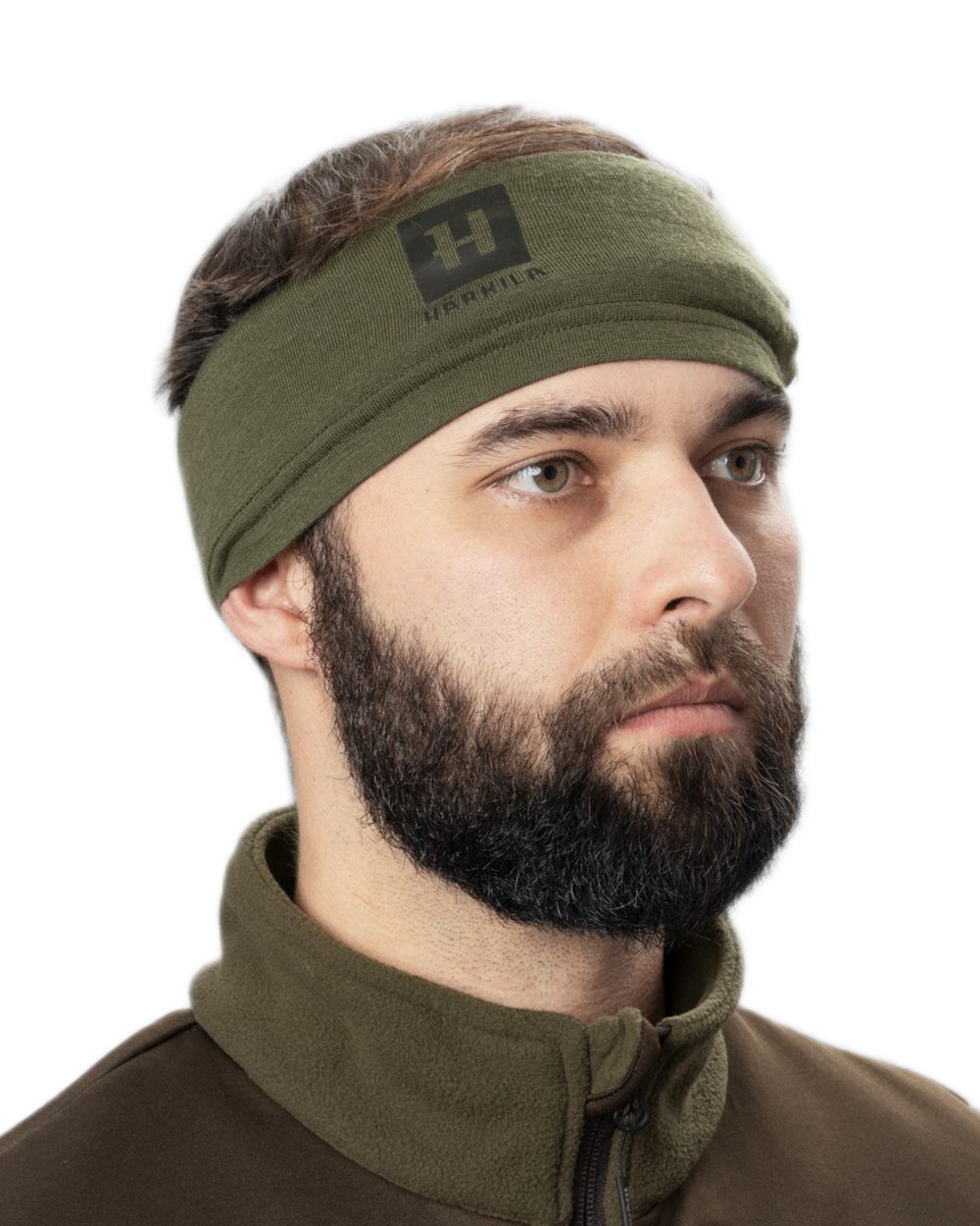 Dark Olive Coloured Harkila Base All Season Tubular Limited Edition on white background #colour_dark-olive