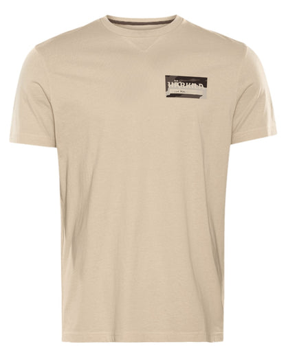 Peyote Grey Coloured Harkila Core T-Shirt on white background #colour_peyote-grey