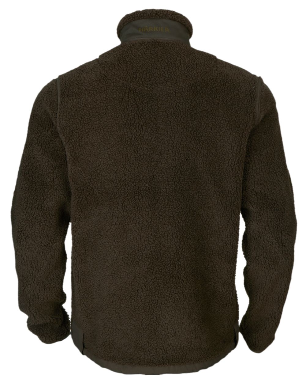 Shadow Grey Willow Green Coloured Harkila Rurik Teddy Fleece on white background #colour_shadow-grey-willow-green