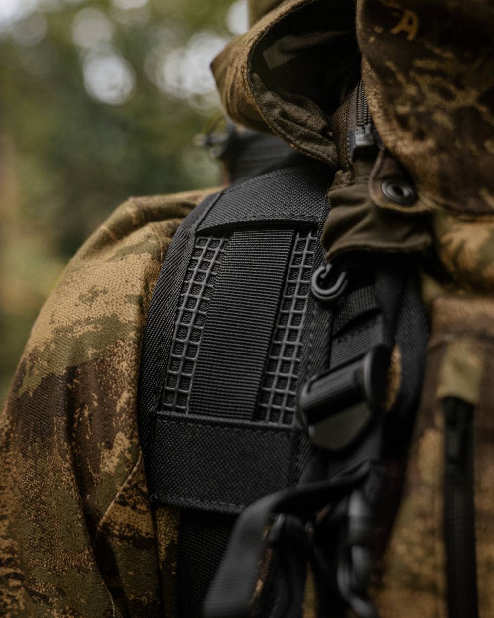 Axis MSP Forest Coloured Harkila Deer Stalker Backpack on outdoor background #colour_axis-msp-forest