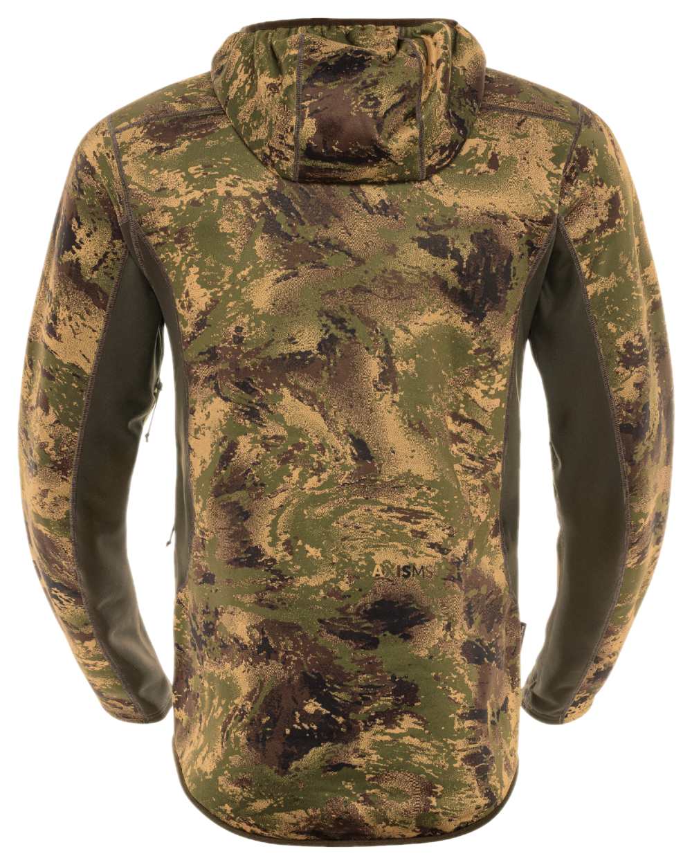 AXIS Forest Coloured Harkila Deer Stalker Camo Fleece Hoodie on white background #colour_axis-forest