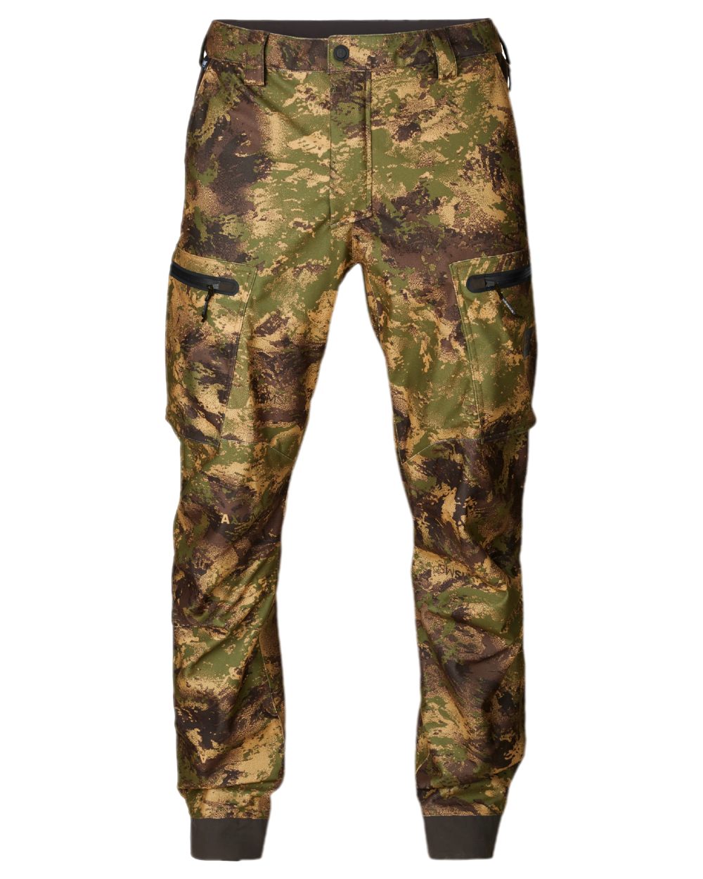 AXIS Forest Coloured Harkila Deer Stalker Camo HWS Trousers on white background #colour_axis-forest