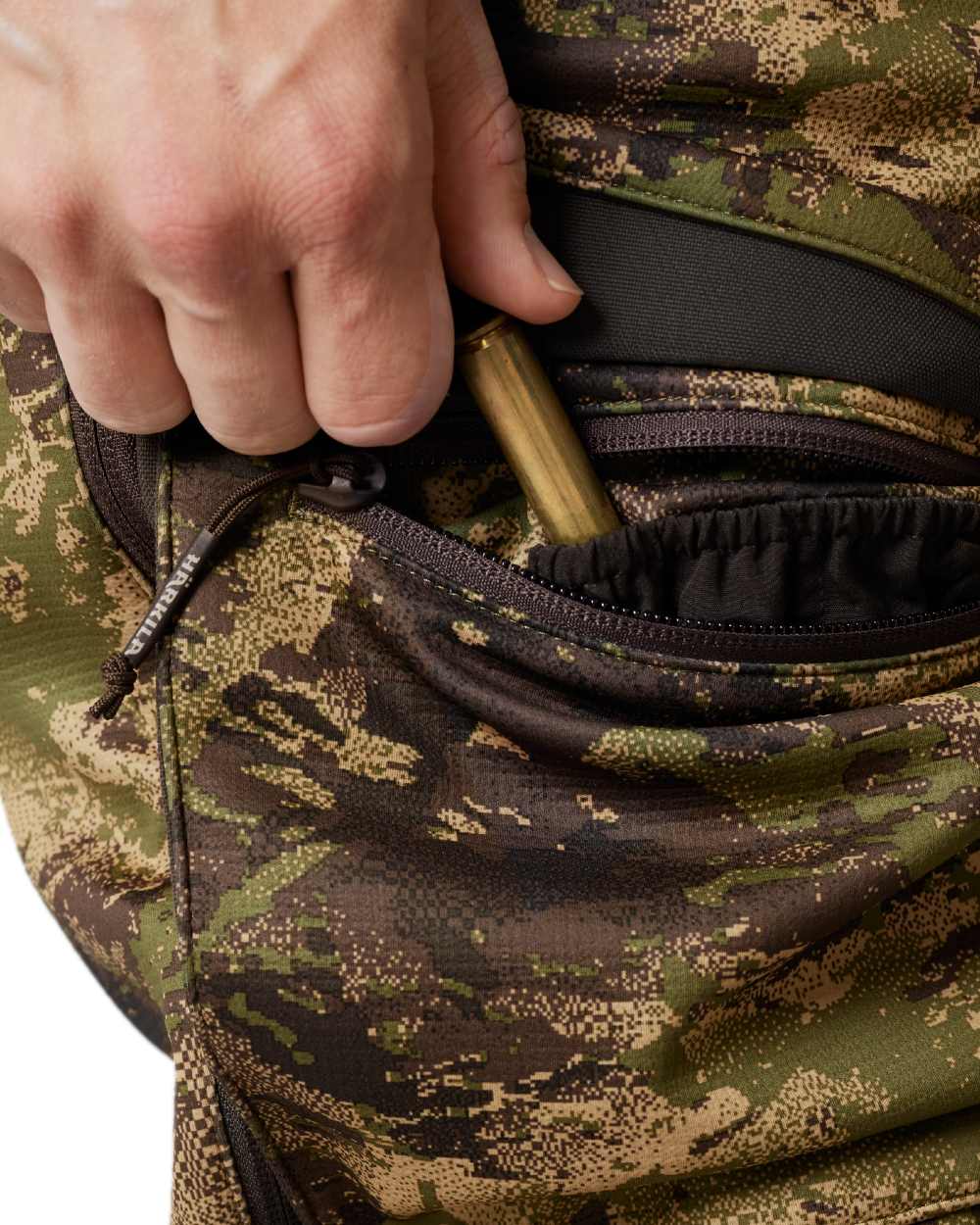 AXIS Forest Coloured Harkila Deer Stalker Camo Light Trousers on white background #colour_axis-forest