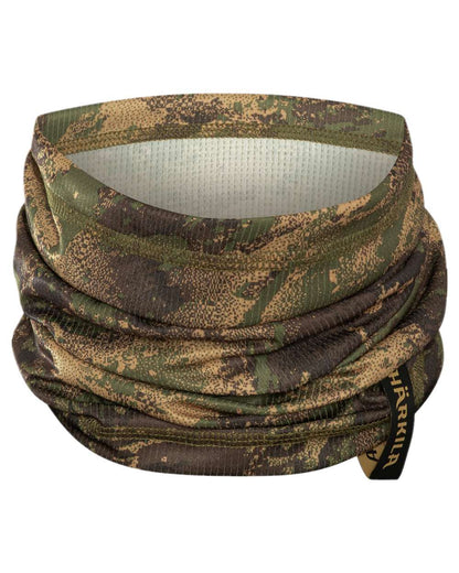 AXIS Forest Coloured Harkila Deer Stalker Camo Neck Gaiter on white background #colour_axis-forest