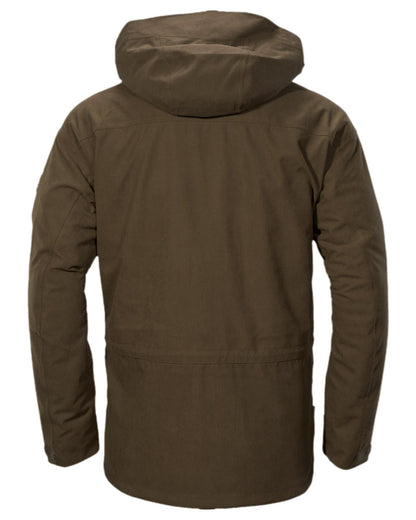 Willow Green Coloured Harkila Driven Hunt HWS Insulated Jacket on white background #colour_willow-green